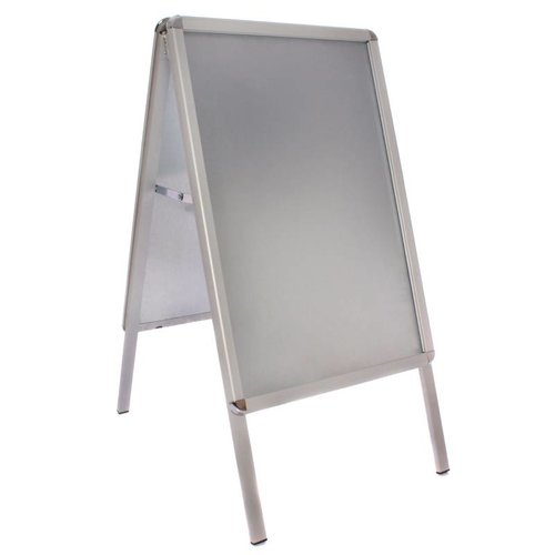  HorecaTraders Aluminium Stoepbord | 46x70x(H)91cm 