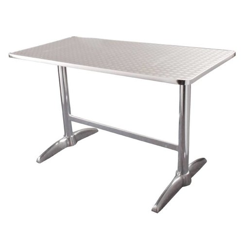  Bolero Horeca Tafel met RVS Blad 120 x 60 cm 