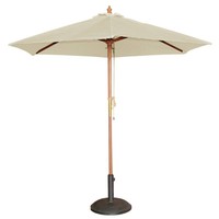Parasol Crème Rond 3 mètres Ø
