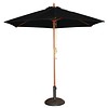 HorecaTraders Parasol Noir Rond 3 mètres Ø
