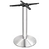 Bolero Table base Chrome - 43 cm high