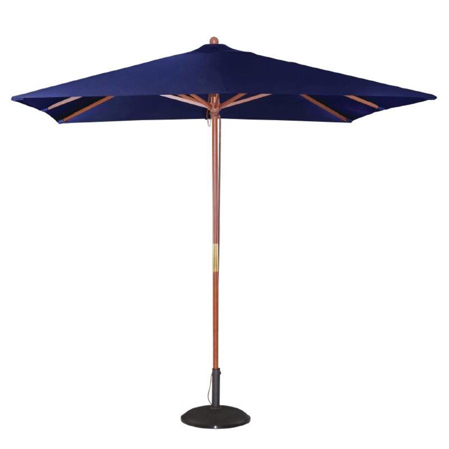 Terrace Parasol Blue 2.7 (h) x 2.5 (l) x 2.5 (w) meters