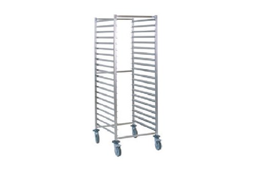  Vogue Chariot à étagères 20 x GN 1/1 | 53 x 32,5 cm 