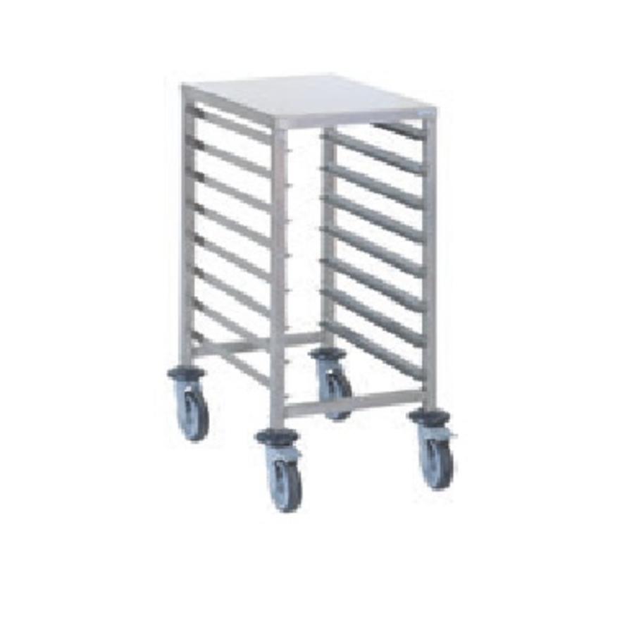 Shelf trolley 8 x GN 1/1 | 53 x 32.5 cm
