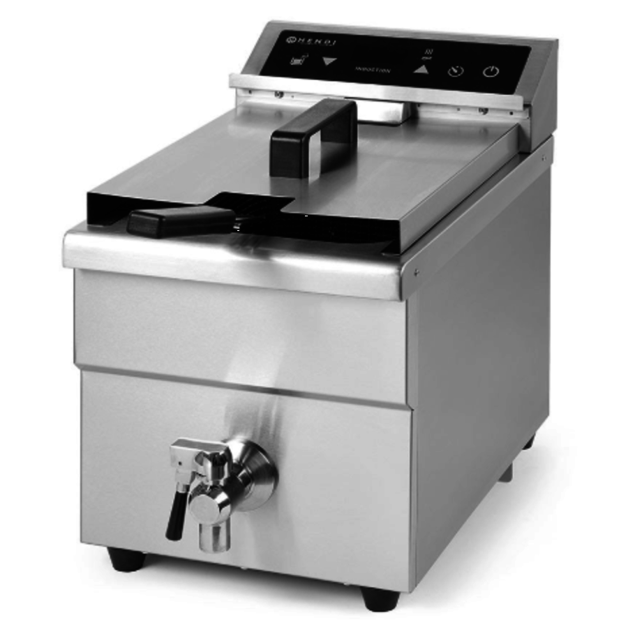 Friteuse à induction kitchen line 8 l - Hendi food service