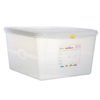 HorecaTraders  Gastronorm Storage Boxes | 2/3 GN | 6 pieces
