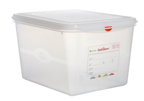  HorecaTraders Gastronorm storage boxes 1/2 GN | 6 pieces 