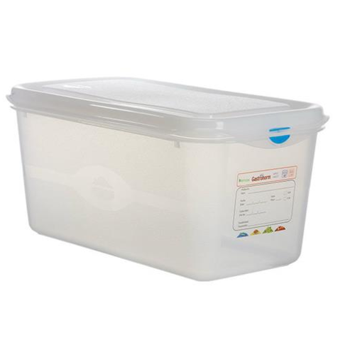  HorecaTraders Gastronorm storage boxes 1/3 GN | 6 pieces 