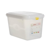 HorecaTraders Boîtes de conservation Gastronorm | 1/4 GN | 6 pièces