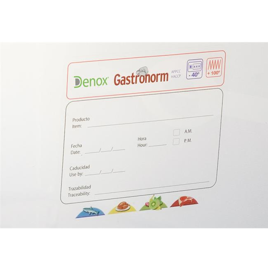 Boîtes de conservation Gastronorm | 1/4 GN | 6 pièces