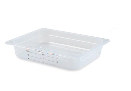  HorecaTraders Gastronorm Stock boxes GN1 / 2 | 12 pieces 