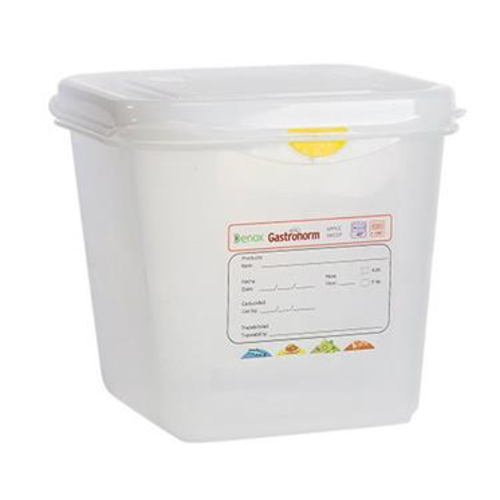  HorecaTraders Boîtes de conservation Gastronorm | 1/6 GN | 12 pièces 