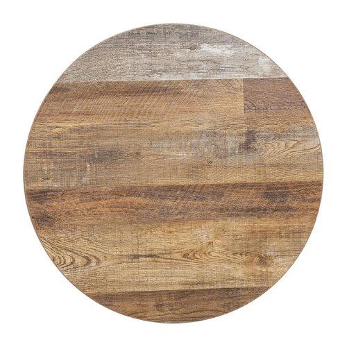  Bolero Runde Tischplatte Urban Dark 60cm 