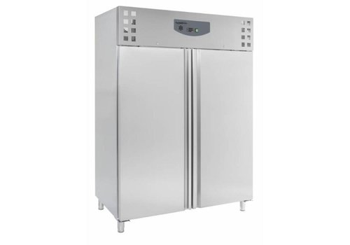  Combisteel Congélateur de restauration en acier inoxydable | 2 portes | 1410 litres 