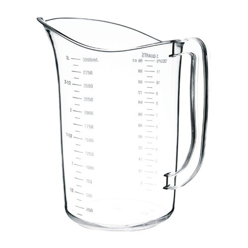  Vogue Plastic Measuring Cup | 4 Sizes 