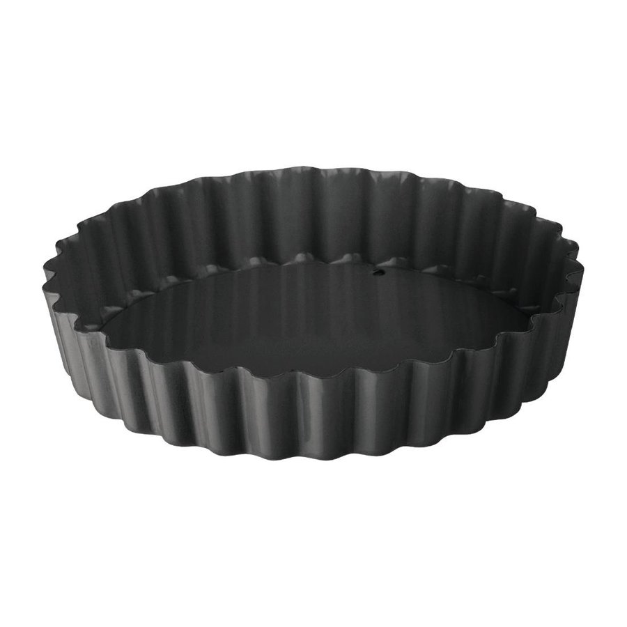 Mini moule à quiche antiadhésif avec fond amovible | 3 formats