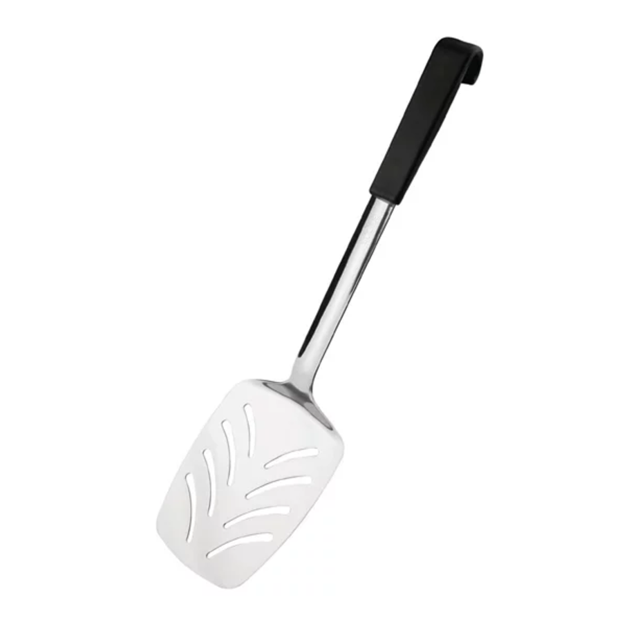 Serving spatula with black handle | 34 cm