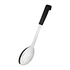 Vogue Perforated Serving Spoon with Black Handle | 34cm