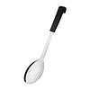 Vogue Perforated serving spoon with black handle | 34 cm