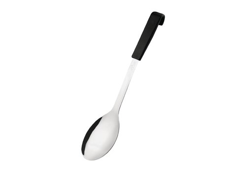  Vogue Serving spoon with black handle | 34 cm 