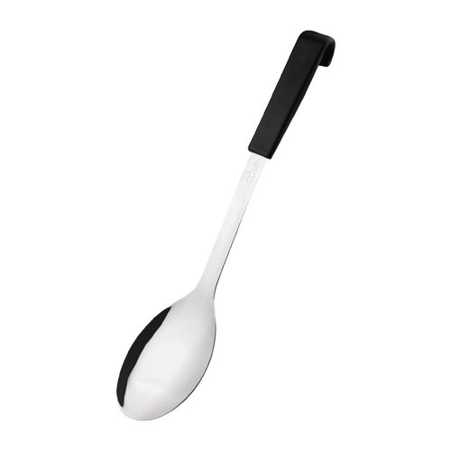  Vogue Serving spoon with black handle | 34 cm 