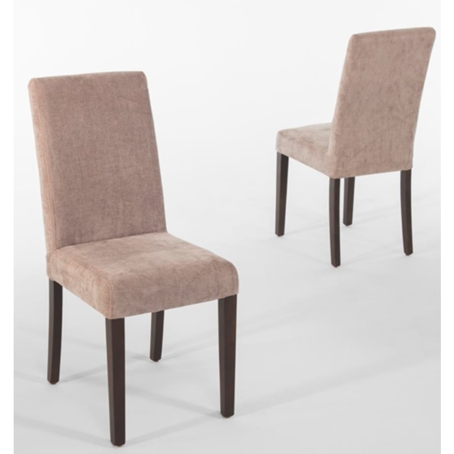 Chaise rembourrée de luxe | 2 pièces