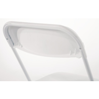 Chaises pliantes de fête blanches | 10 pièces