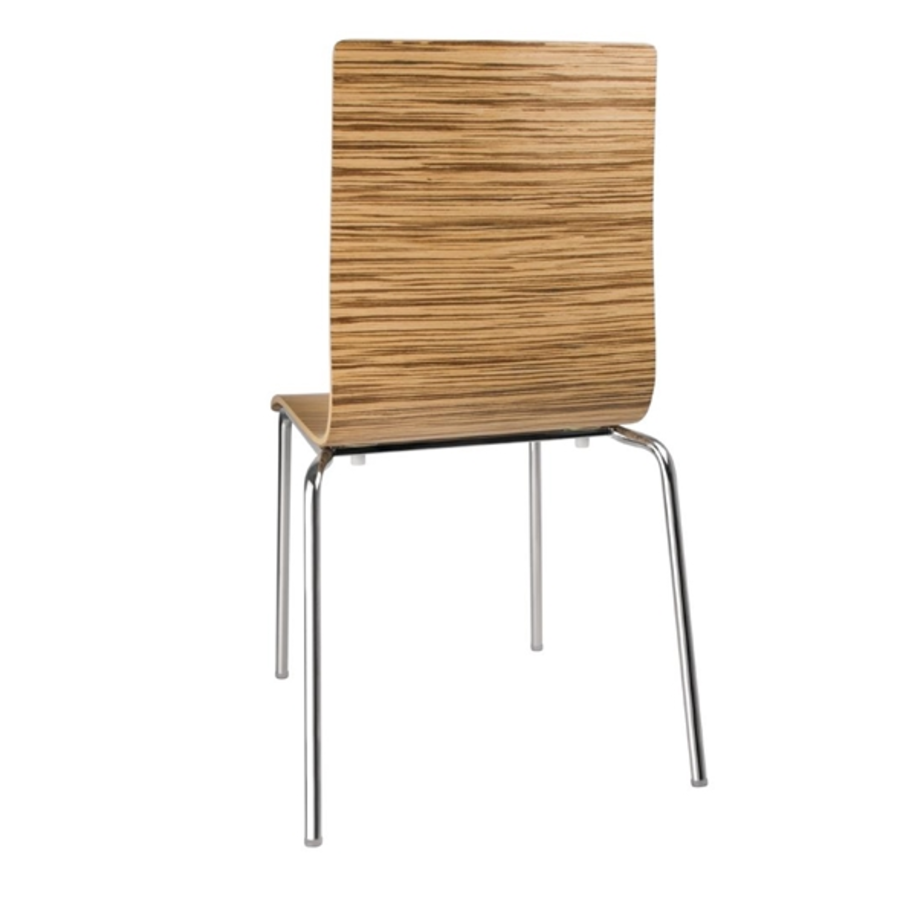 Chair without armrests Oak look | 4 pieces