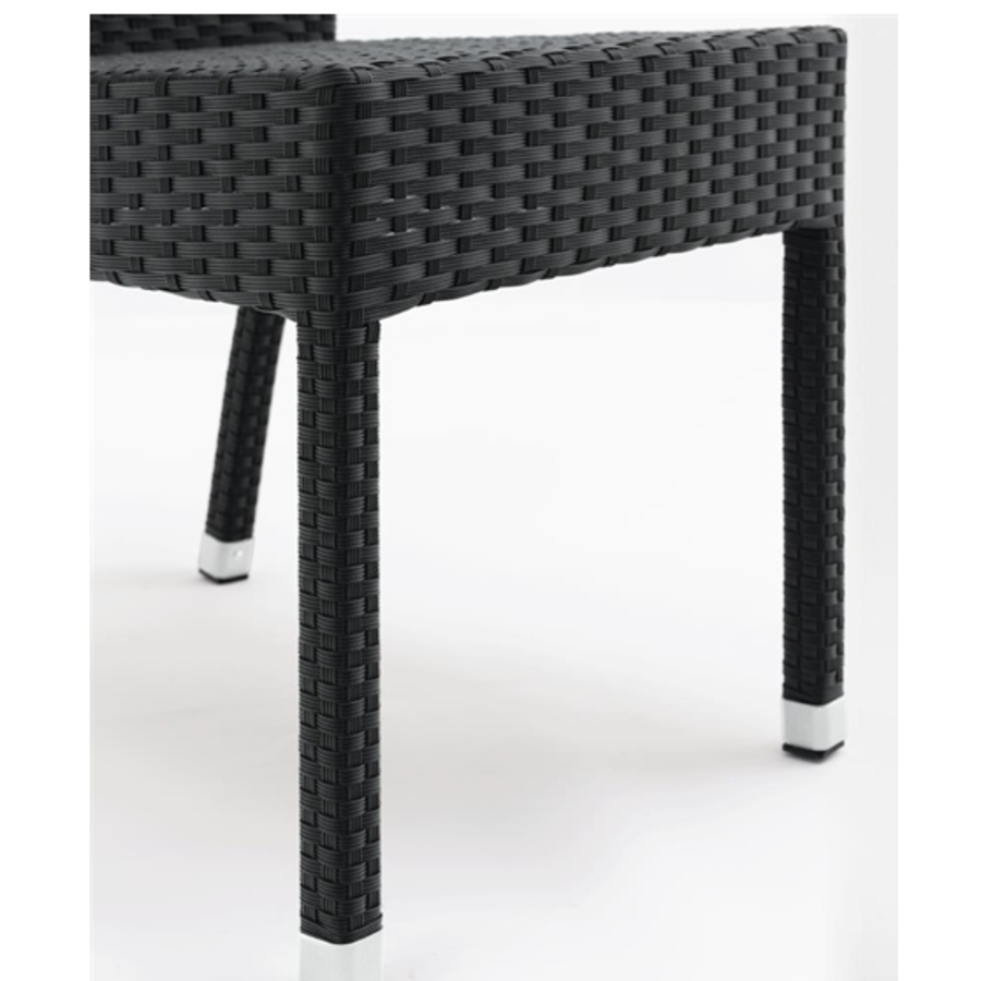 Chaise professionnelle en plastique de luxe | ensemble de 4 pièces