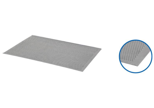  HorecaTraders Plaque de cuisson perforée en aluminium GN1/1 | 2 formats 