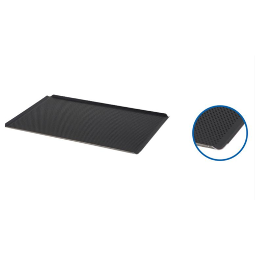  HorecaTraders Teflon Baking Tray with Open Corners | 600 x 400 mm | 2 variants 