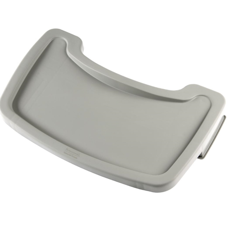 High chair worktop grey