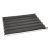 HorecaTraders Plaque de cuisson pour baguettes en acier inoxydable | Différentes versions
