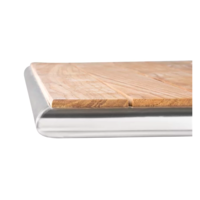 Tafel vierkant met houten blad | 60x60cm