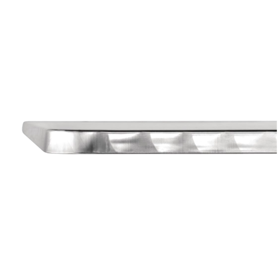 Quadratischer Cateringtisch Edelstahl 70x70 cm
