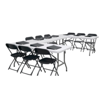 Table de buffet pliante - 183 cm