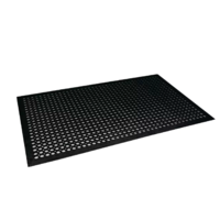 Anti-fatigue mat Black | 90 x 150 cm