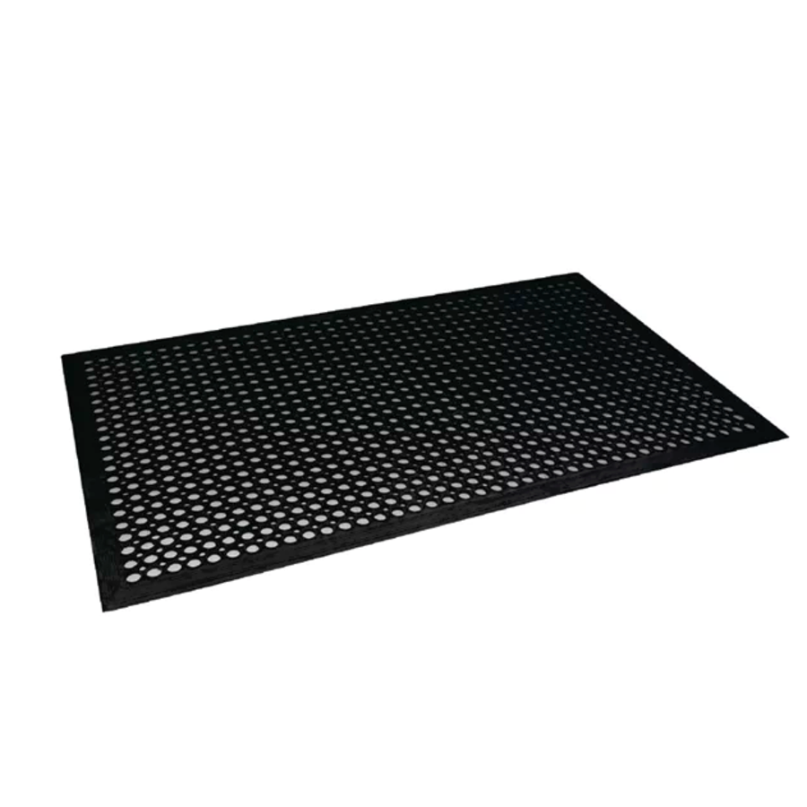 Anti-fatigue mat Black | 90 x 150 cm