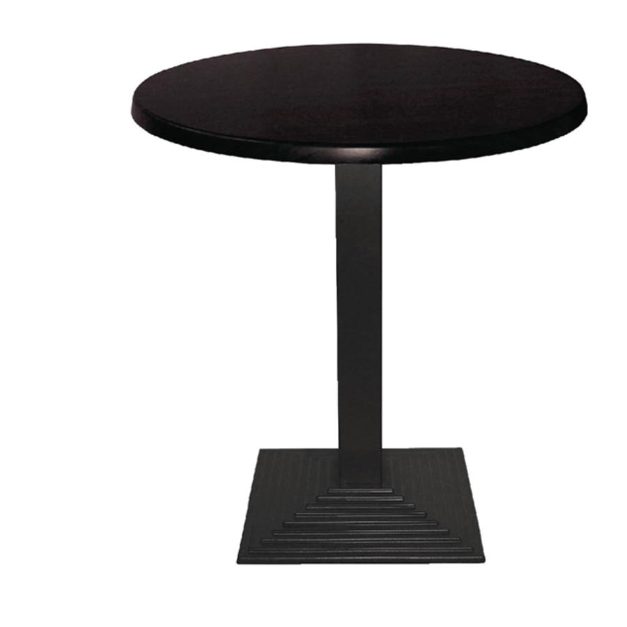 Pied de table carré en fonte - hauteur 72 cm