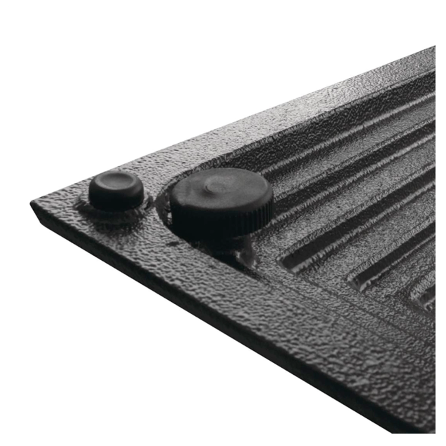 Pied de table carré en fonte - hauteur 72 cm