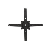 Pieds de table rectangulaires en fonte - hauteur 73 cm