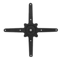 Pieds de table doubles en fer - hauteur 72 cm - SÉRIE PRO