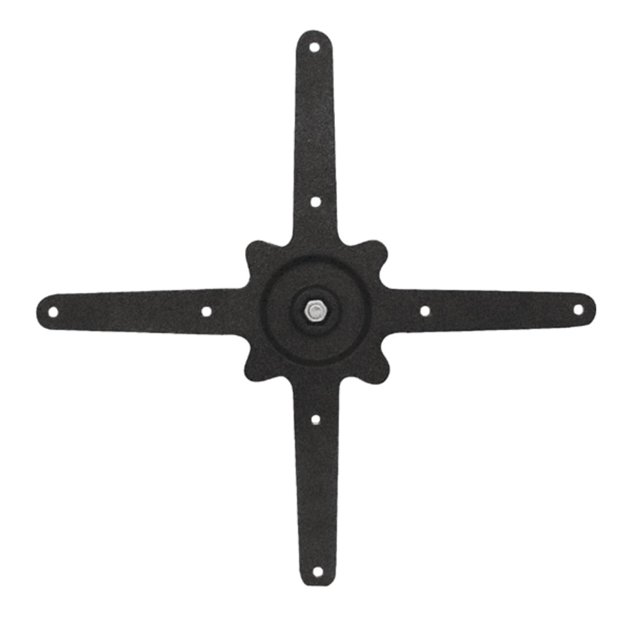 Pieds de table doubles en fer - hauteur 72 cm - SÉRIE PRO