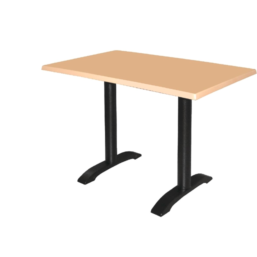 Pieds de table doubles en fer - hauteur 72 cm - SÉRIE PRO