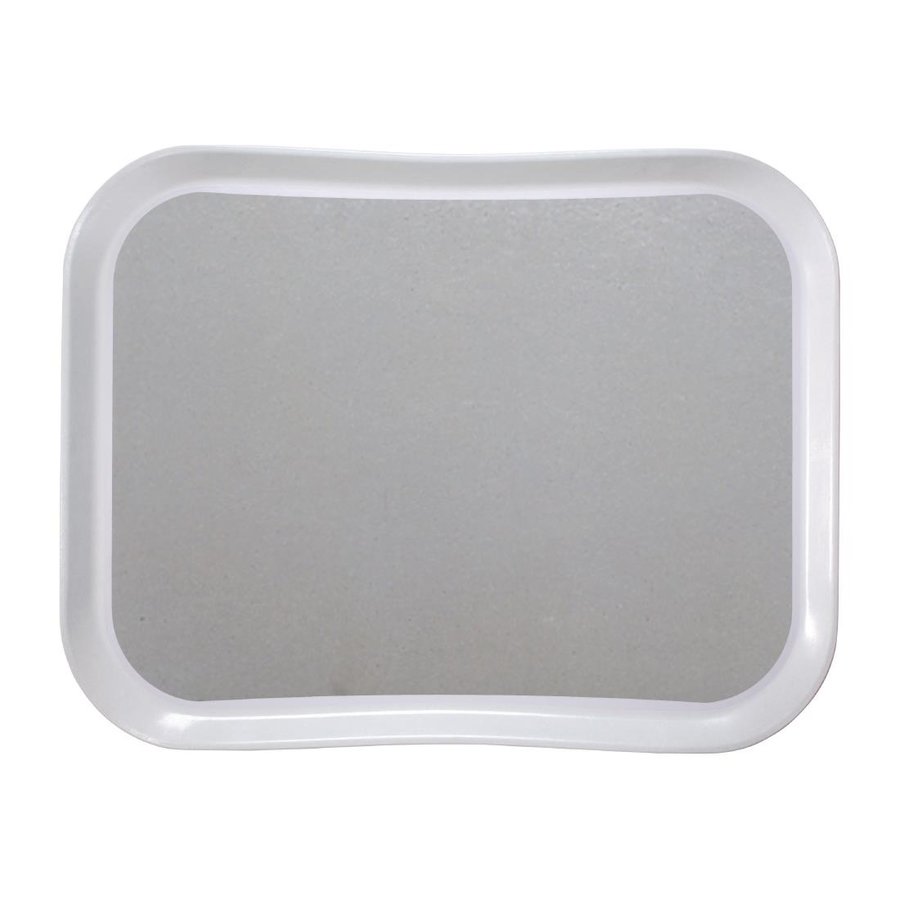 Plateau en polyester | 43(l) x 33(p)cm (3 couleurs)