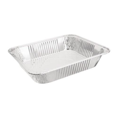  HorecaTraders Rectangular Serving dish Aluminum GN 1/2 (per 5 pieces) 