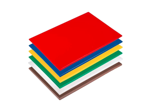  Hygiplas Ensemble de planches à découper antibactériennes | 12 (h) x 450 (l) x 300 (p) mm 