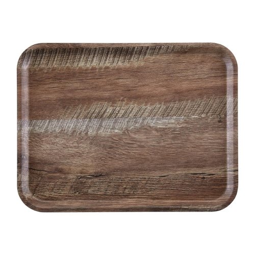  Cambro Madeira laminated tray dark oak | 2 formats 