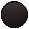 Cambro readlite round non-slip fiberglass tray black | 2 formats