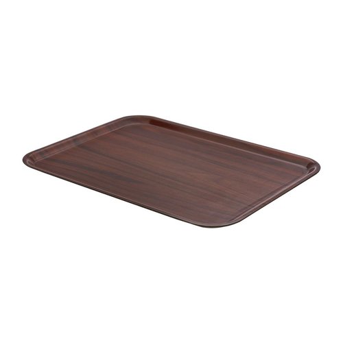  Cambro Mykonos Laminiertes Tablett Walnuss | 2 Formate 